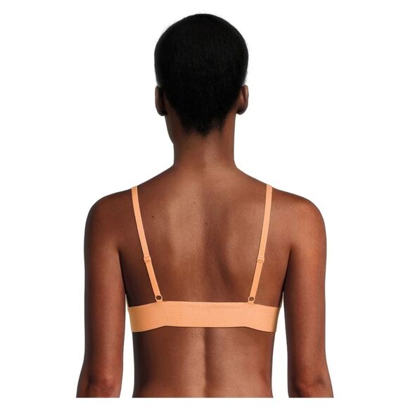 No Boundaries Women's Lettuce Edge Triangle Bralette, Size L - Picture 2 of 8